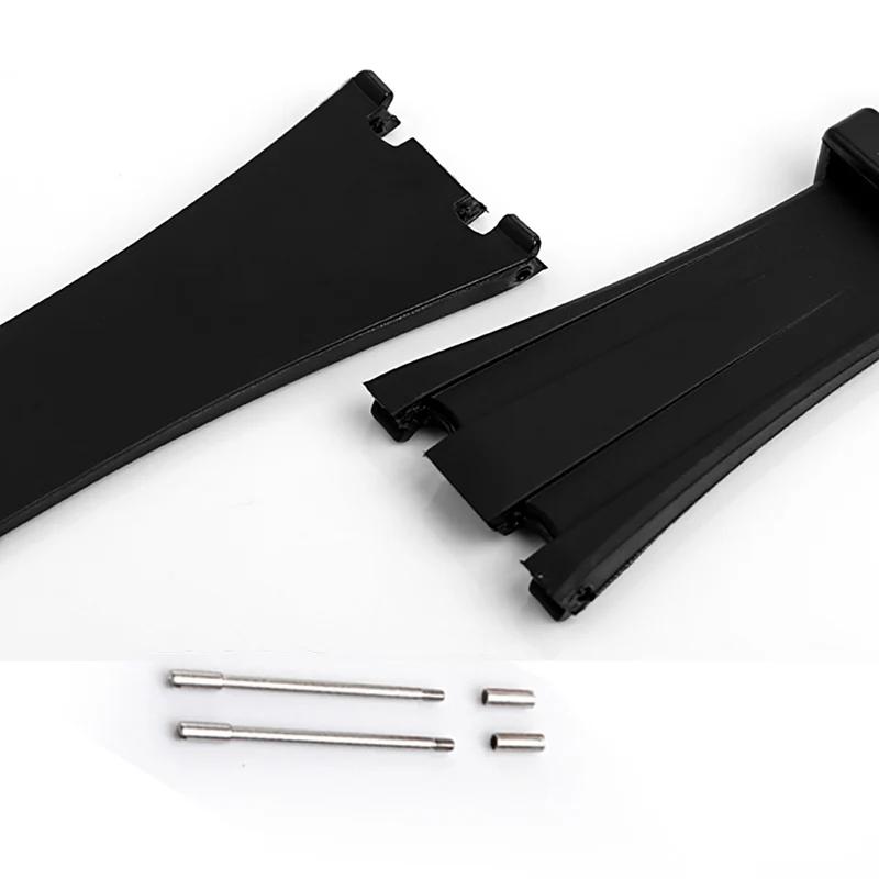 Hoge kwaliteit Rubber horlogeband 28mm horlogeband voor AP 15703 26470SO Royal Oak offshore heren sporthorlogeband armband