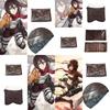 Attack On Titan Cosplay Skirt With Faux Leather Material