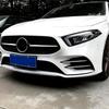 Car Front Grille Foglight Trim For Mercedes Benz A Class A180L A200L W177 AMG Line 2018- Car Fog Lamp Lights Strips Cover