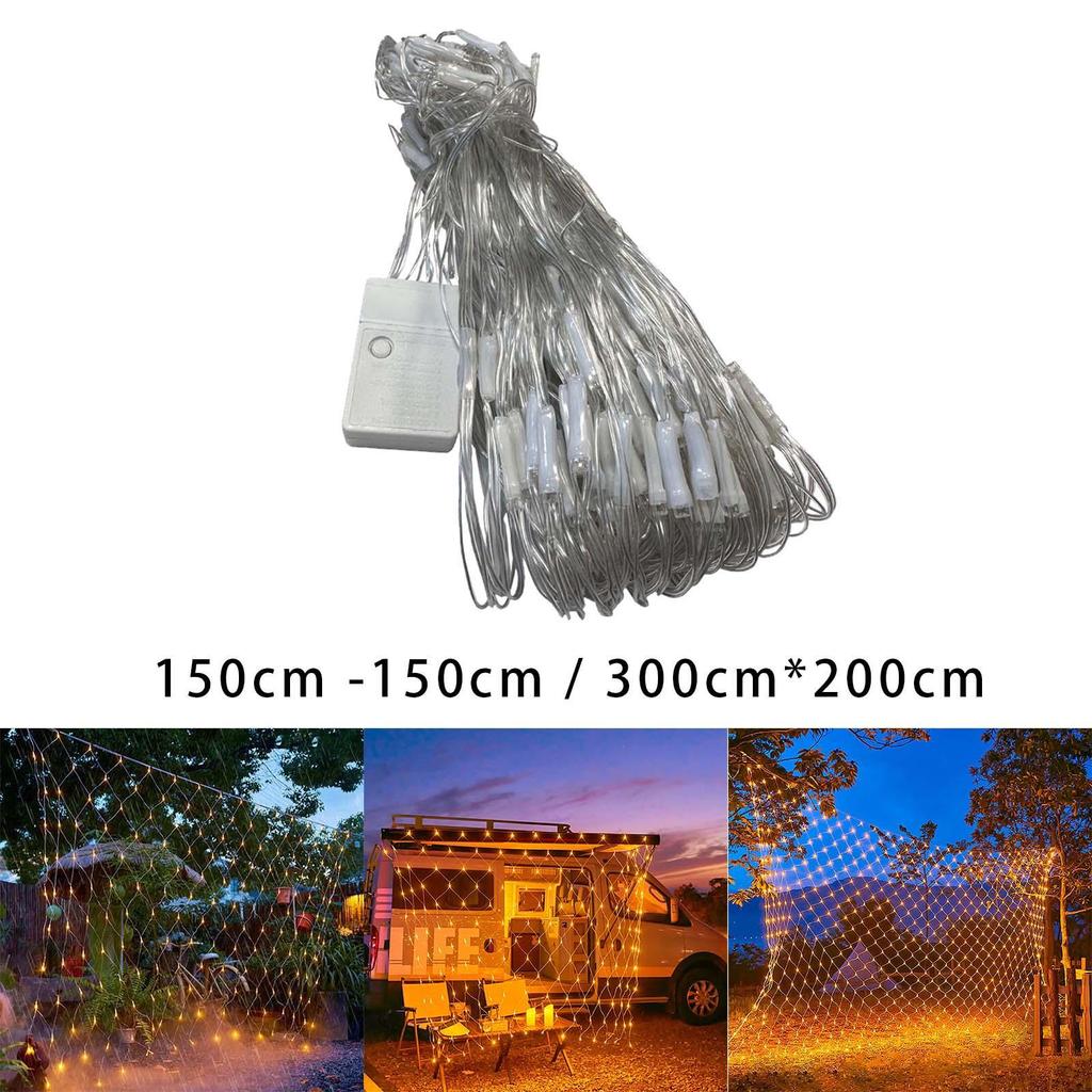 Christmas Net Lights Decorations Atmosphere Mesh for Wedding