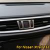 Für Nissan X-trail Xtrail T32 2014-2026 Qashqai J11 2016-2026 Auto Mittelkonsole Lüftungsauslass Einstellknopf Abdeckleiste