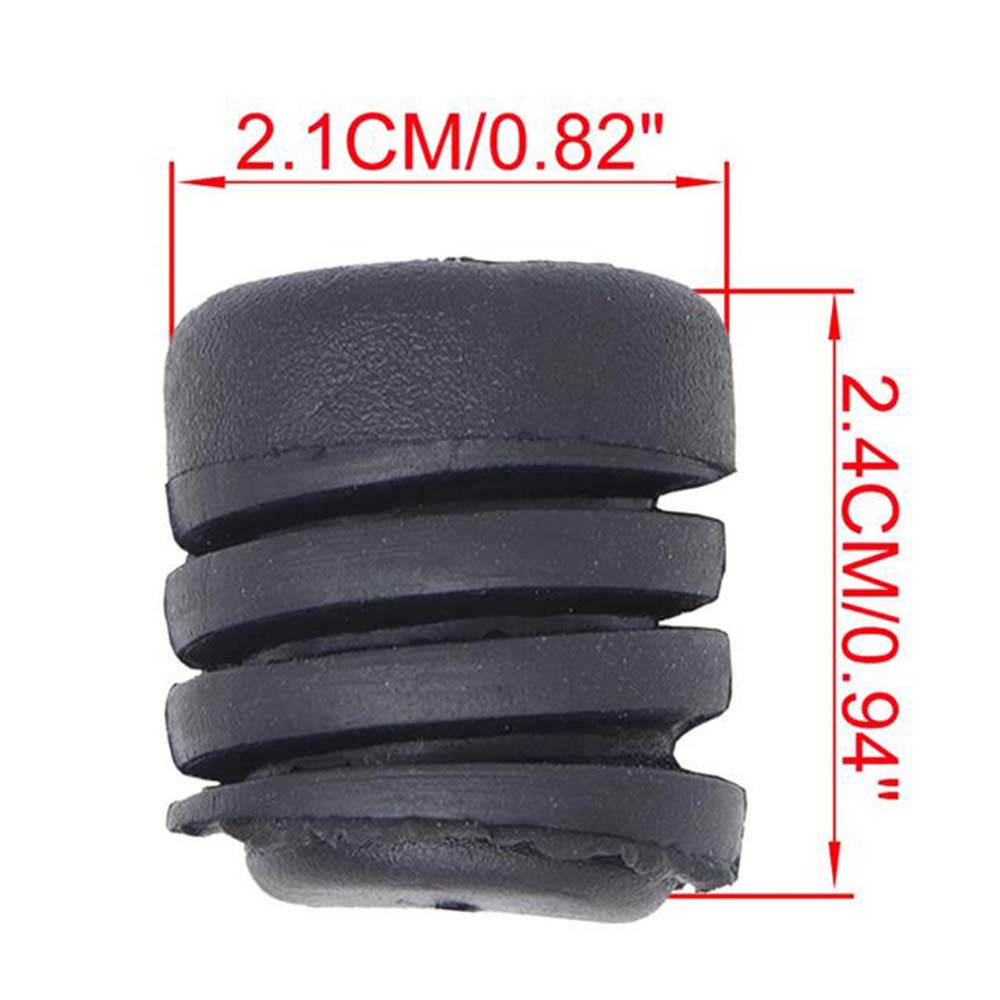 2x Rear Trunk Rubber Mounting Trim Bush Buffer For Nissan Navara D22 D40 1997-15