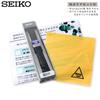 Watch Genuine Leather with Care Instructions [Seiko] Band, 20mm, Strap, Men's, (Black)