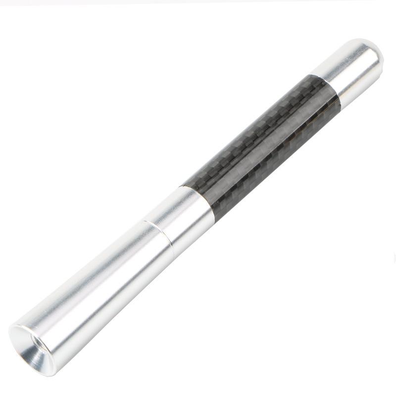 1pc Enhancement Acceptance Signal Stretchable 12cm Car'S Carbon Fiber Signal Antenna Radio Broadcast Signal External Accessories