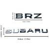 2025 for Subaru BRZ SYMMETRICAL AWD Car Rear Trunk Metal Emblem Stickers Auto Body Badge Tribeca XV STI Forester Impreza Outback X666