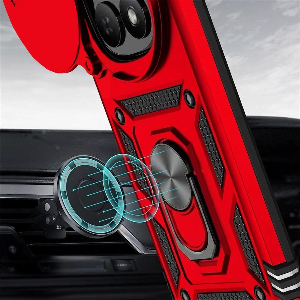 Armored Case for Xiaomi Redmi Note 15 Pro 5G, CamShield Slide, Red