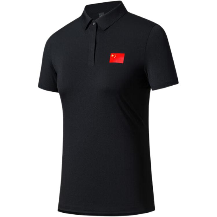 

Anta Champion All-Weather Series Simple Fashion Sports Slim Fit Short Sleeve Polo Shirt Women tops 162520103-5 XL