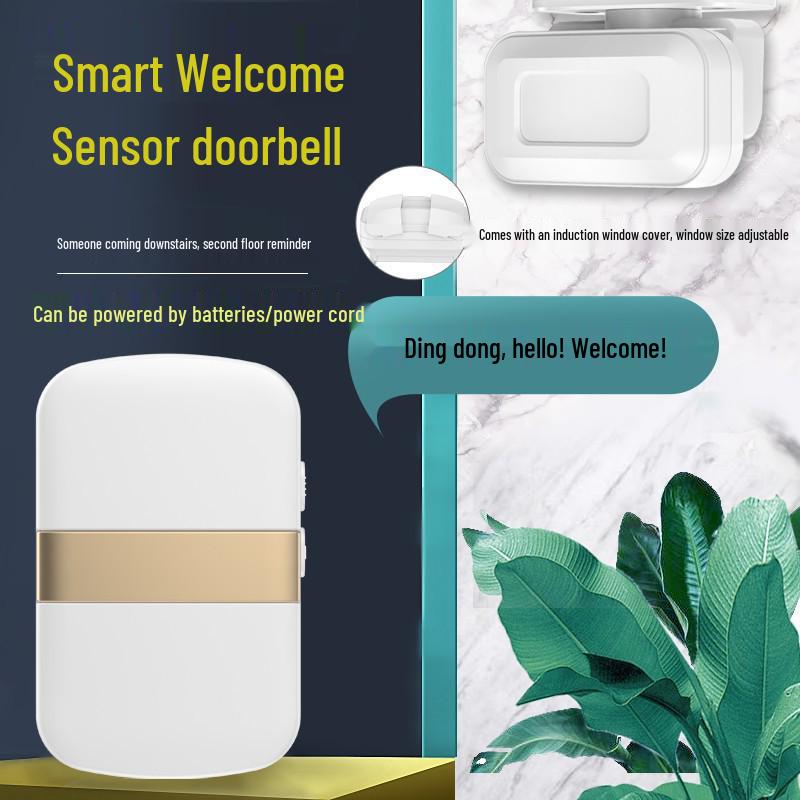 Shop Entry Welcome Sensor & Voice Alert Doorbell
