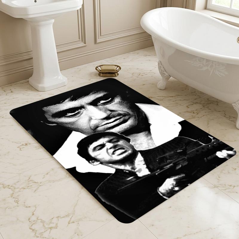 Scarface Saga Living Room Non-Slip Area Rug Soft Carpet for Bedroom Game Playroom Sofa Office Home Decor Doormat Christmas Gift C921165