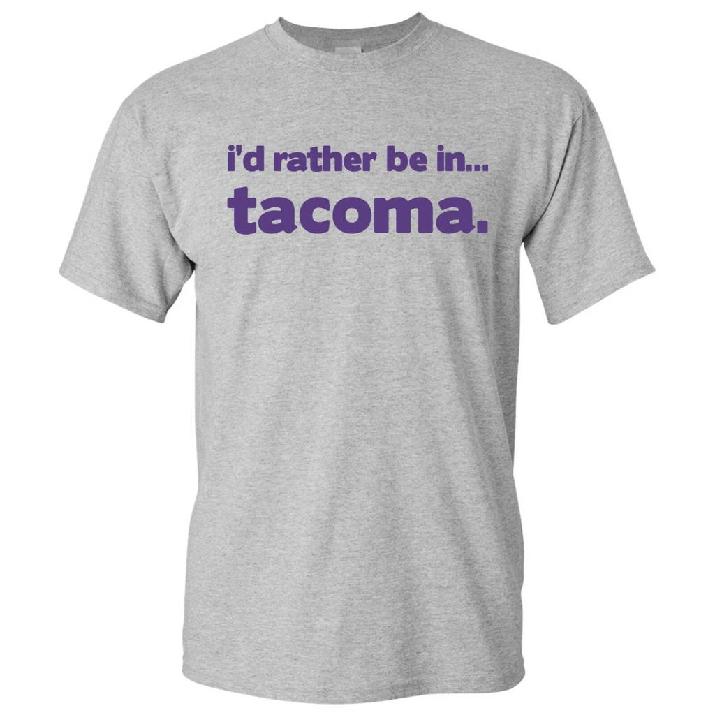 I'd Rather Be In Tacoma - Hometown Pride Sports T-Shirt - Sport Grey