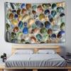 Bunte Stein Tapisserie Wandbehang Druck Retro Hippie Böhmisch Wohnzimmer TV Wanddeko Hintergrundtuch