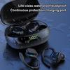 Bezprzewodowe słuchawki sportowe Bluetooth 5.3 IPX5 Słuchawki douszne Etui ładujące 300mAh Haczyki na uszy Słuchawki 3D HiFi Stereo Zestawy słuchawkowe