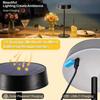 2000mAh Solar Table Lamp 2700K-6000K Dimmable LED Desk Lamp Waterproof Cordless Table Lights Rechargeable Portable Night Light