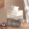 Living Room Tissue Box Premium Luxury Desktop Organizer Napkin Paper Dispenser Multi Function Tissue Bag Paper Holder Essential