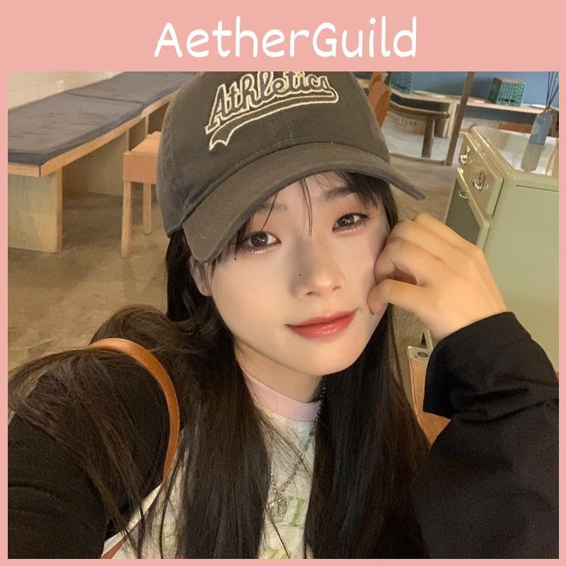 Look Summerready Washed Baseball Cap For Women With Breathable Cotton Fabric