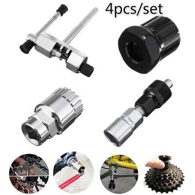4 teile/satz Mountainbike Reparatur Tool Kit Fahrrad Repaiing Werkzeug Gekröpft Entfernen/Schneiden Kette/Achse Extractor-Tool