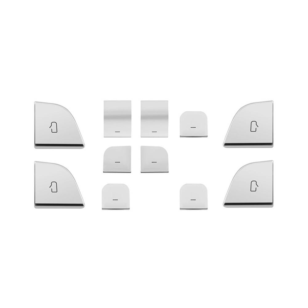 Door Handle Lift Button Cover Trim for Tesla For Model 3 and For Model Y 2025 ABS Protective Patch Set for Scratches