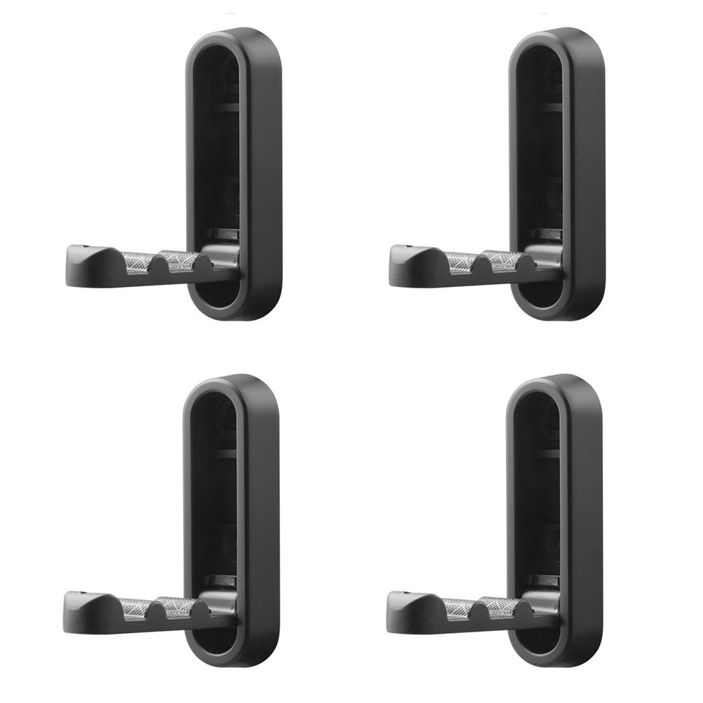 4pcs Zinc Alloy Coat Hook Wall Mount Durable Alloy Construction Space-saving For Bathroom
