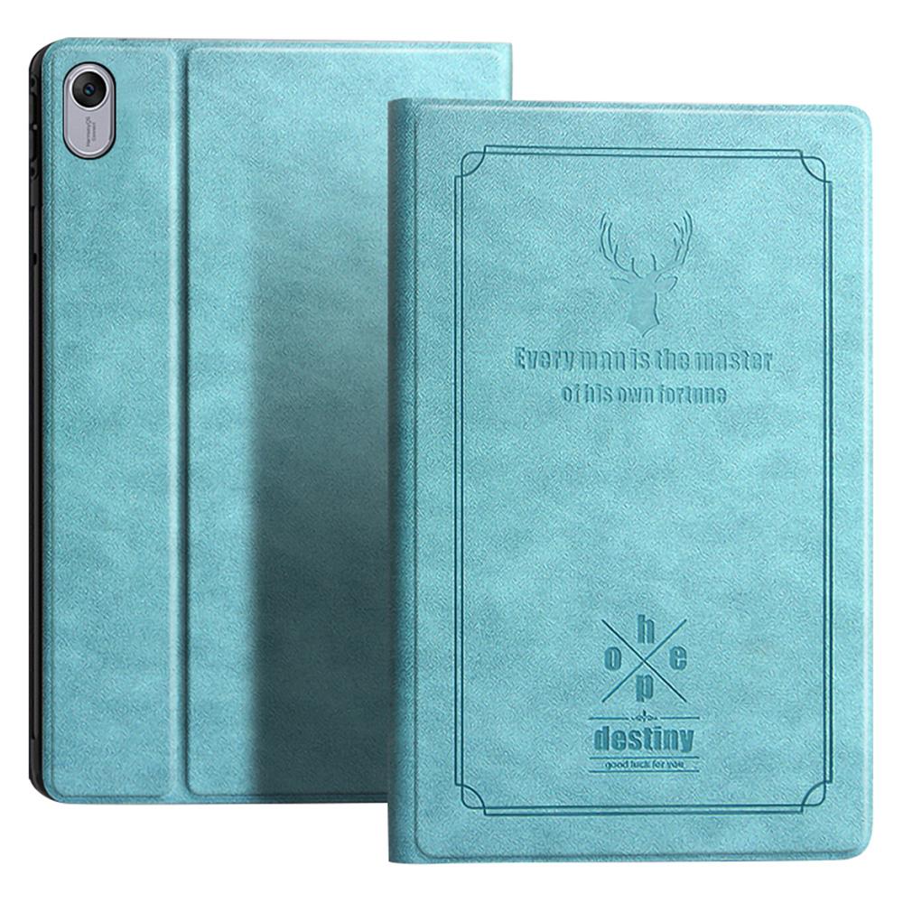 

For Huawei Hi MatePad 11.5 2024 Case Deer Pattern PU Leather TPU Back Stand Tablet Cover Green