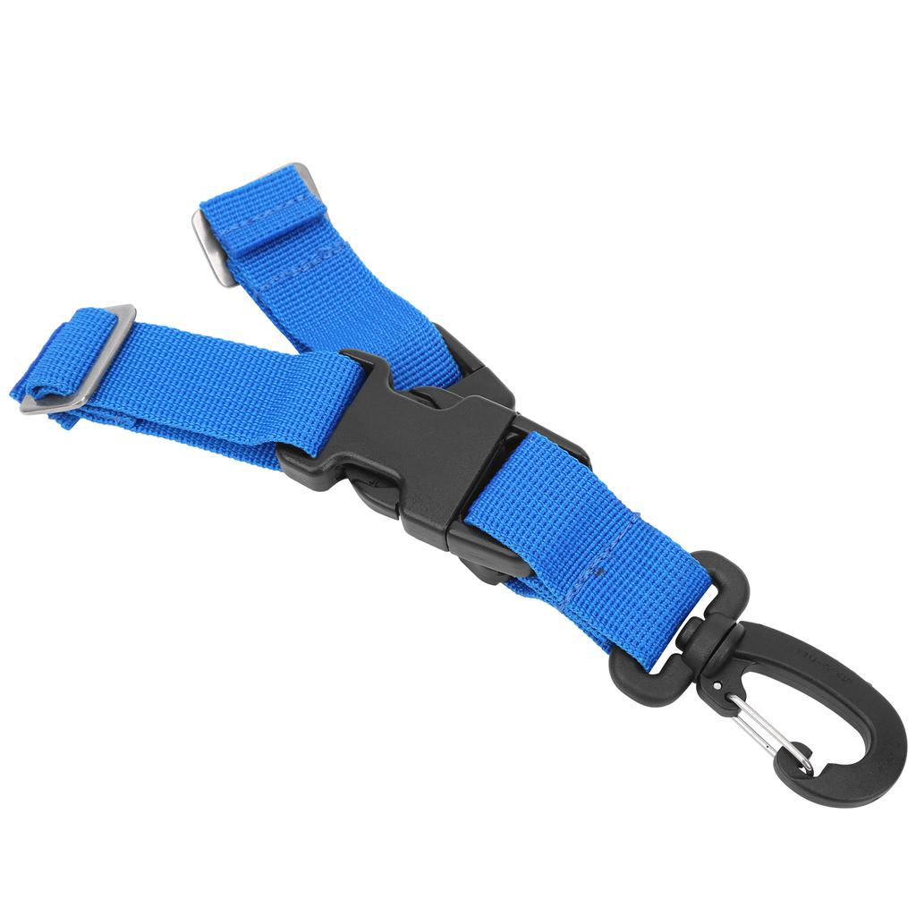 Diving Flippers Quick Release Buckle Fin Sling Hanging Buckle Equipment Keeper Strapblue