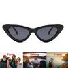 Fashion Cat Eye Small Triangle Sunglasses Women Vintage Outdoor Sun Protection Shades non-polarized Sun Glasses