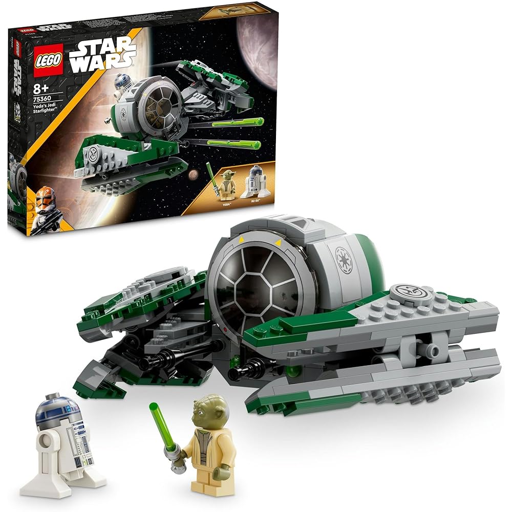 

LEGO Star Wars Yoda s Jedi Starfighter Building Set Toy for Ages 8 and Up