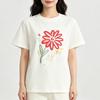 Li-Ning Summer Unisex Printed Round Neck Short Sleeve Casual Comfortable Breathable Skin-Friendly Lightweight Versatile Fashion T-Shirt AHSV586-1