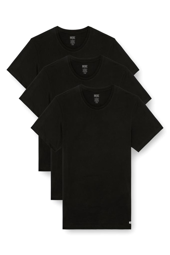 Diesel Men's RANDAL-D-BOX-3PACK T-Shirt, Size L, Black, Size E4101 (A178280LIAD), 3-Pack