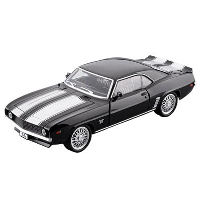 1/32 Chevrolet Camaro SS Supercar Alloy Car Model Sound and Light Pull Back Children's Toy Collectibles Birthday Gift