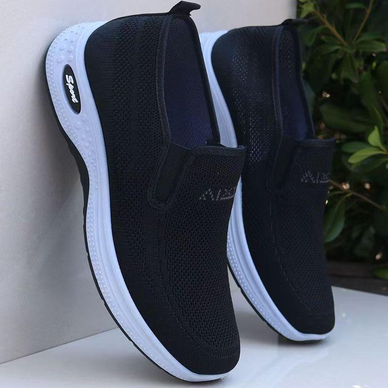 Summer mesh shoes breathable thin casual shoes sports shoes soft-soled walking shoes