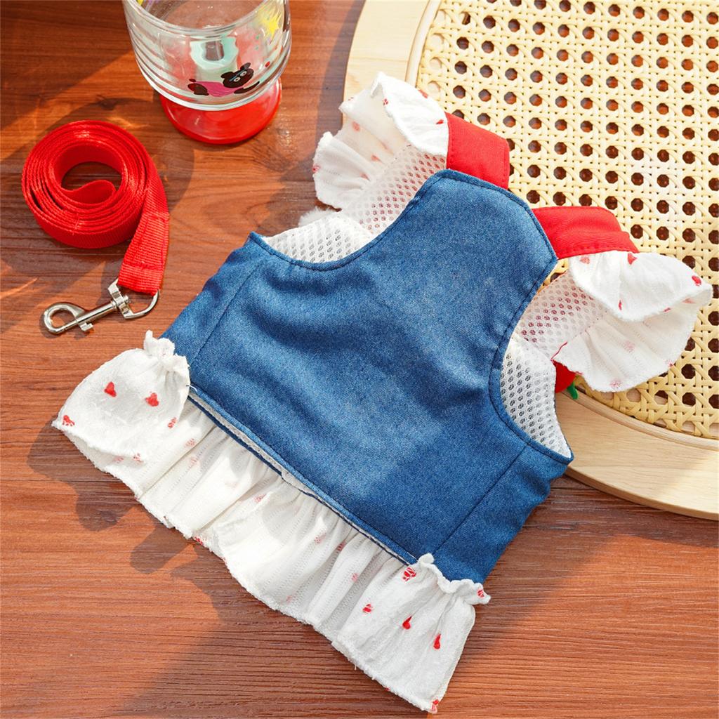 Puppy Dress Skirt Cats Beach Skirt Heart T-shirt Dress Beach Puppy Dog and Cats Princess Holiday Wedding