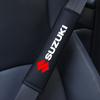 2Pcs Car Shoulder Cover Cushion Seat Belt Pad Auto Pad for Suzuki Grand Vitara ALTO Ciaz IGNIS Jimny Jeemny Car Accessorie