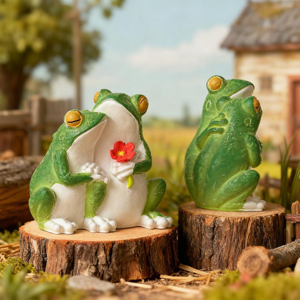 Easter Candle Silicone Mold Stacked Three Frogs And Two Frogs Candle Ornaments Plaster Mold