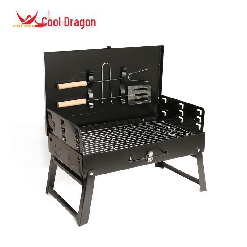 Портативный уличный угольный гриль-барбекю Kulongda