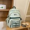 School bag 2025 new niche design fashion versatile backpack large capacity leisure sports style school bag travel shoulder bag