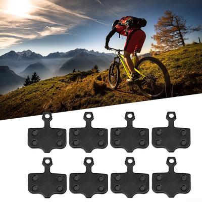 4 Pairs Brake Pads Bicycle Disc Black Calipers For MT4 For MT6