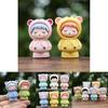 Creative Cartoon Girl Sweater Doll With Resin Material For Kids And Bedroom Decor