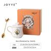 JOYYE Wonderland Mug with Lid & Spoon