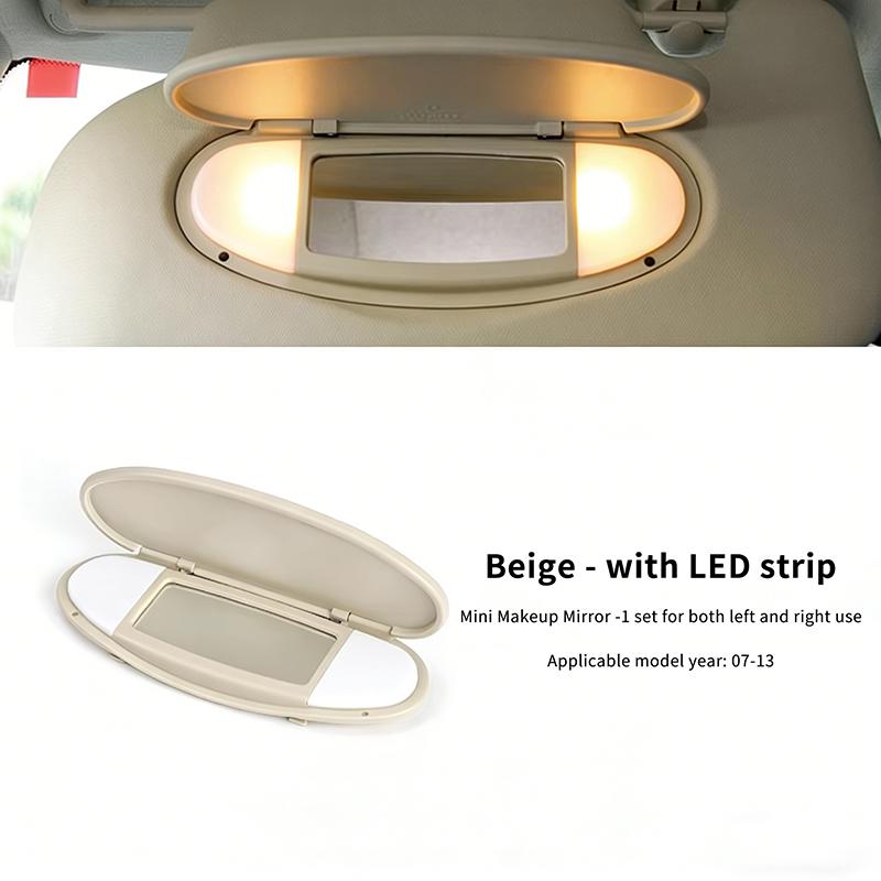 MINI Car Sunshade Panel Vanity Mirror Cover Replacement Sun Visor Part Prevent Glare For Daily and Long Road Travel