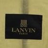 LANVIN 90s Old Packable Stainless collar coat Olive Spring Travel Men's Used