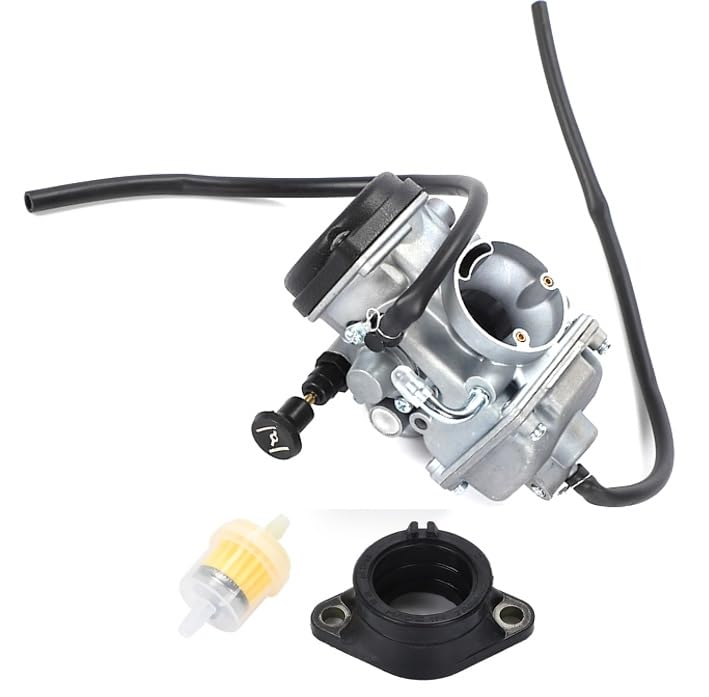 Yamaha TW 200 Trailway Intake Manifold and Fuel Filter for Yamaha TW200/TW200 Trailway. Aftermarket Replacement and Repair Parts.