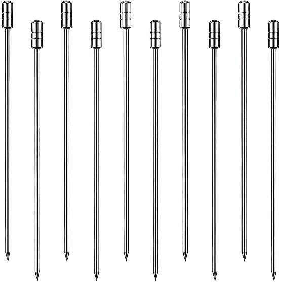10 PCS Horse Cocktail Picks, Metal Cocktail Picks, Cocktail Skewers for Drinks, Martini Toothpicks for Appetizers Fruit