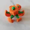 Desktop Decoration Mecha Pumpkin Desktop Ornament 3D Printed Mini Model Assembly Transforming Toy Realistic Fun Gift