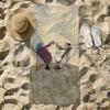 S-sam Toft Art Towel Beach Towel Oversized Quick Dry Towel Absorbent Soft Swim BeachTowels for Men Women