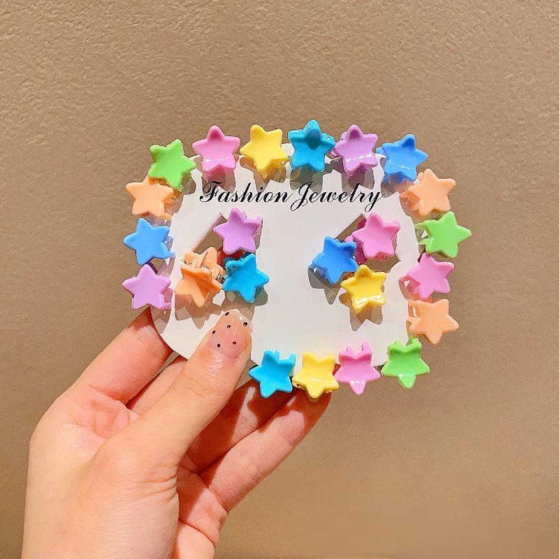 

25 шт., милая мини-заколка для волос для девочек, милые аксессуары для волос с героями мультфильмов, головные уборы, заколки, милые заколки для волос, головной убор, заколки