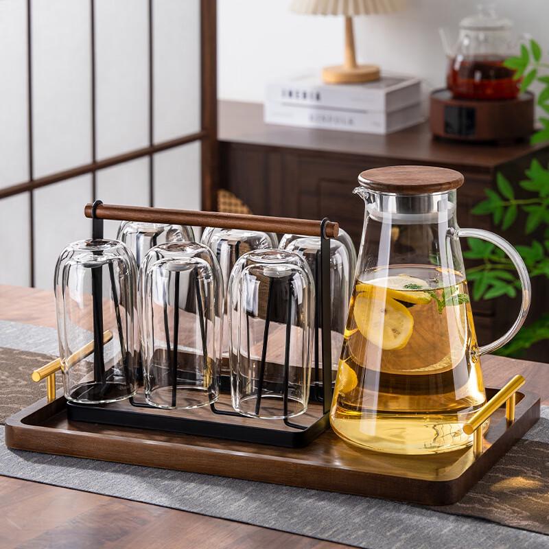 Handun Heat-Resistant Double Wall Glass Tea Set