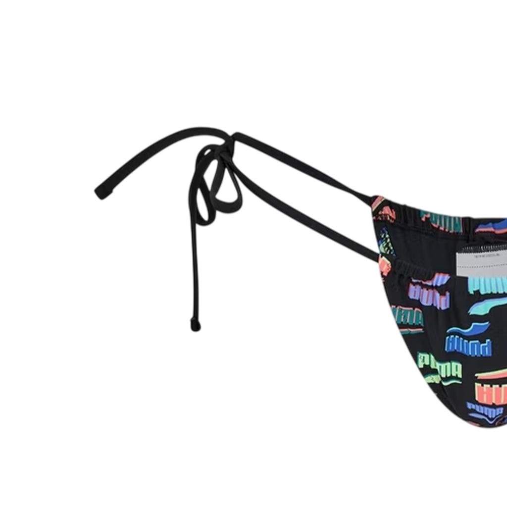 Puma Womens/Ladies Tanga Graphic Print Side Tie Bikini Bottoms
