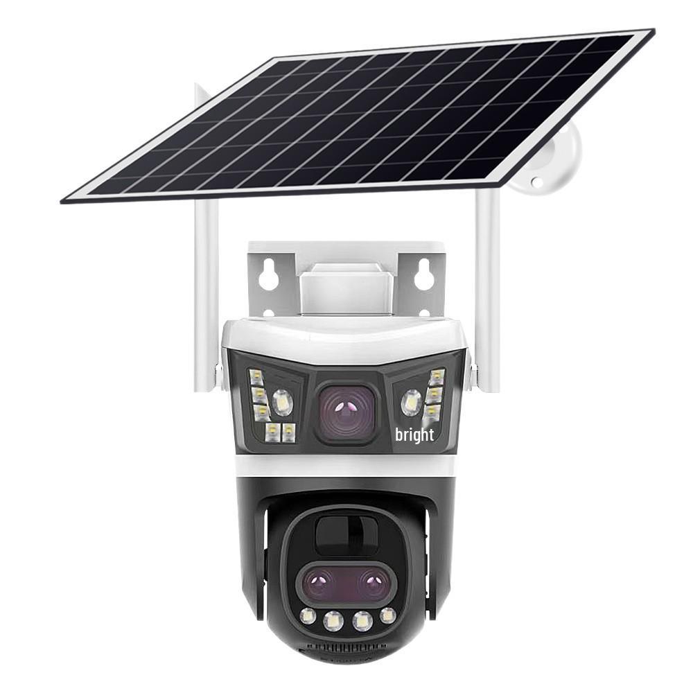 V380 Solar 4G Low Power Dual Lens Outdoor Waterproof HD Camera