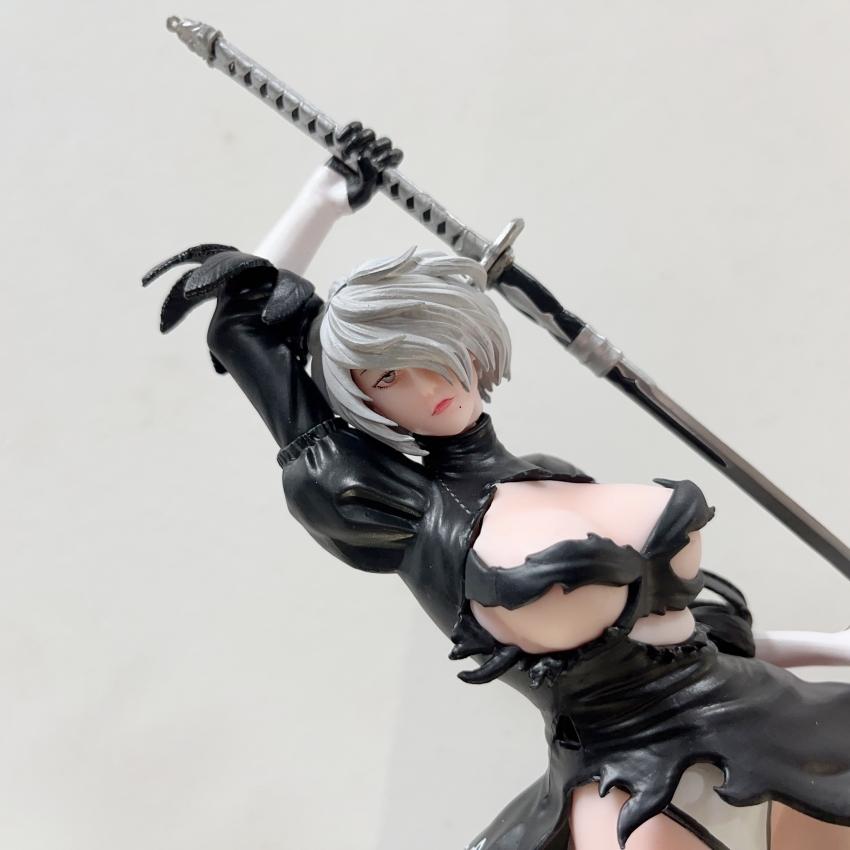 33CM NieR: Automata Yorha Type B 2B YoRHa Type A No.2 A2 Girl figure PVC Action Toy Statue Collection Anime Model Doll Gift