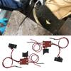 2pcs Saw Switch Speed Control Switch Stepless Speed Regulation Trigger Switch with Light